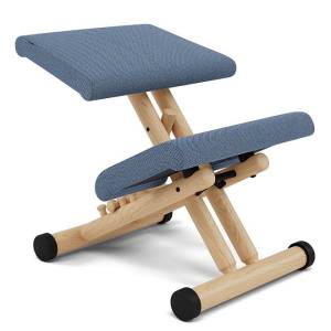 Ergonomischer Schreibtischhocker blau Bürostuhl Schreibtischstuhl ergonomisch Varier Multi