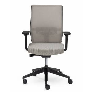 Büro Drehstuhl grau Drehstühle Netzgewebe Bürostuhl Haworth Aloha Active AX