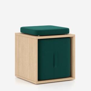 Sitzpouf Nowy Styl OXO für flexible Büro- und Aufenthaltsbereiche