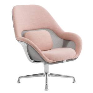 Loungestuhl rosa Loungesessel Sessel Lounge Coalesse SW_1 Lounge