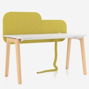 Schreibtisch Holz Schreibtische Büro Nowy Styl Levitate
abgerundete Tischplatte
