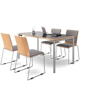Klapptisch HPL Klapptische Assmann Büromöbel Consento | Padova