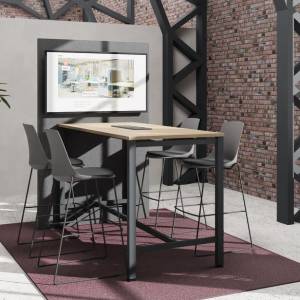 Stehtische Stahl Hochtisch Büro Hochtische Büromöbel CEKA CenFormX Stehtisch