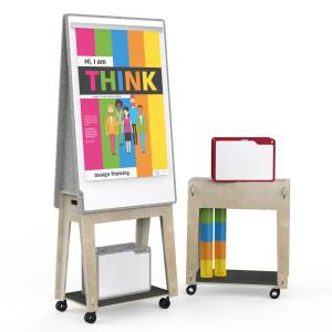 Mobiles Whiteboard Holz Moderationstafel Whiteboards Legamaster Playroom
