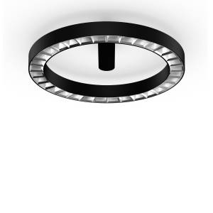 Deckenleuchte Büro Deckenleuchten rund schwarz XAL Mita circle 450