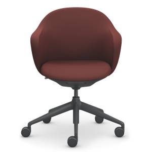 Drehstuhl rot Drehstühle Home Office Konferenzstuhl mit Rollen Sedus se:flair