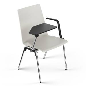 Stapelstuhl weiss Stapelstühle Grossraumstuhl stapelbar Besuchesrstuhl Brunner hero plus flex