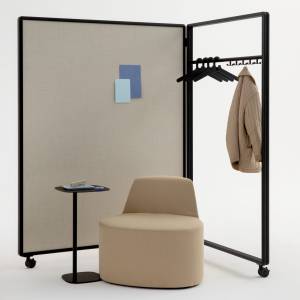 Garderobenelemente Kleiderständer schwarz Cascando Patio Garderoben