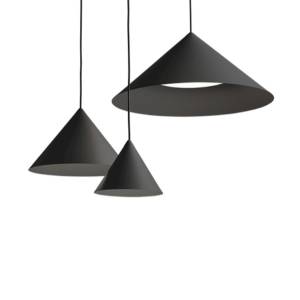 Pendelleuchte schwarz Pendelleuchten Stahl Glamox Luxo ALP