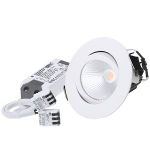 LED-Einbaudownlight rund Deckenleuchte Küttel Glamox Luxo BOLOGNA-R