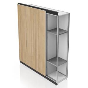 Schrankwand Büro Türschrank Aluminium Türschränke PAN+Armbruster PANlocker alu