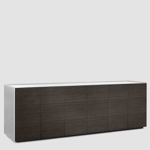 Sideboard Aluminium Büroschrank Holz Büroschränke Büro Direktionseinrichtungen Bene AL Stauraum