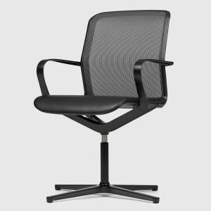 Konferenzstuhl schwarz Konferenzstühle mit Armlehnen Netzgewebe Bene, Filo Chair
