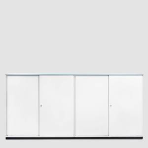 modulares Bürocontainer-System Büro Schrank weiss Aktenschränke Sideboard Bene K2 Stauraum