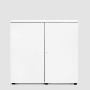 Schrank weiss Büroschranksystem Sideboard Büro Bene, KX Stauraum