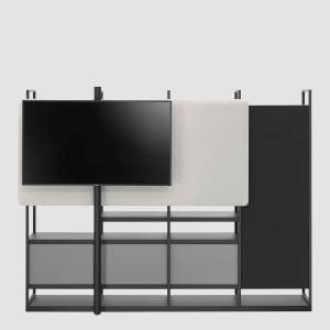 Regalsysteme Büro Regal Regalsystem modular raumgliederndes Element Bene PORTS Storage