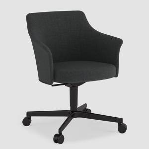 Konferenzstuhl schvwarz Konferenzstühle Büro Home Office Stuhl mit Rollen Bene PORTS Chair