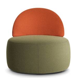 Pouf-Programm Lounge Sitzmöbel Pouf mit Rückenlehne Polsterhocker Girsberger Incycle