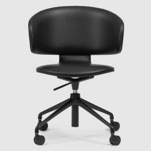 Konferenzstuhl schwarz Konferenzstühle Büro Drehstuhl mit Rollen Drehstühle BENE STUDIO Chair