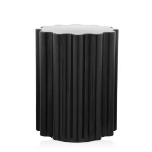Hocker schwarz Beistelltisch Kartell COLONNA