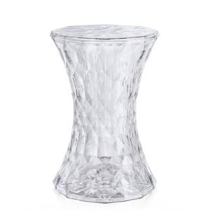 Beistelltisch Glas Hocker Kartell STONE