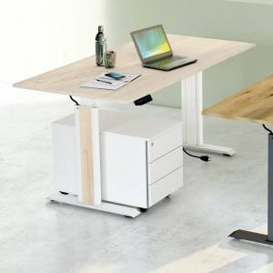 höhenverstellbarer Schreibtisch Bürotisch höhenverstellbar Kerkmann Steh-/Sitztisch Move 1 advance