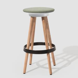 Barstuhl Holz Barhocker Bene TIMBA Stool