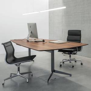 Chefzimmeritisch Büro Direktionseinrichtungen Bürotisch Schreibtisch exklusiv Bürotische Zoom LYNX Flow
