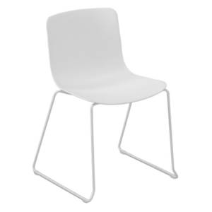 Besucherstuhl weiss Kunststoff Besucherstühle Cafeteria Stuhl Sitland Milos Elle
