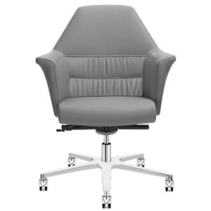 Managerstuhl mit mittlerer rückenlehne Managerstühle grau Büro Drehstuhl Sitland Of Course