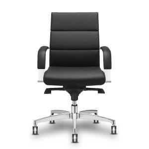 Managerstuhl Niedriger Rückenlehne schwarz Managerstühle Drehstuhl Sitland Body