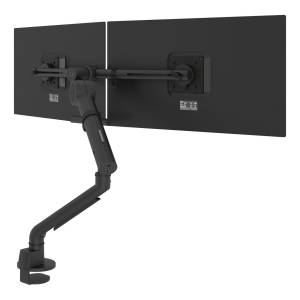 Monitorarm Aluminium Monitorhalterung schwarz Monitor-Befestigung Dataflex Viewgo pro Monitorarm HD - Schreibtisch 843
mit Tischklemmhalterung