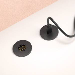 Kabeldurchlässe schwarz Kabelführungen Elektrifizierungen Kunstoff accessoires bachmann Mini Pix