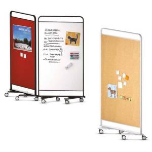 Stellwände Raumteiler Sichtschutz mobile Trennwände VS LinkUp Stellwand