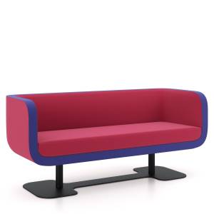 Loungesofa rot Sofa Lounge Sitzmöbel Kollektion Kusch+CO Bound Sofa