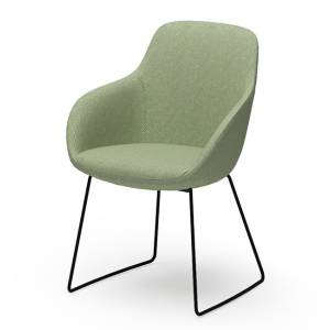 Sessel grün Loungesessel Cafeteria Stuhl Rosconi Objektmöbel - lounge 630