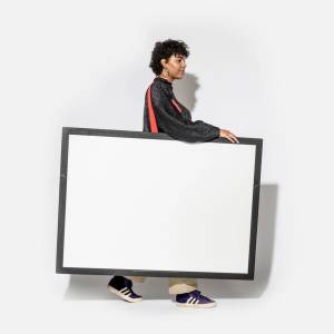 flexibles Whiteboard magnetisch Wandtafel mobil Westermann flomo board