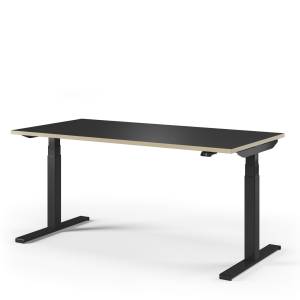 elektrisch höhenverstellbarer Schreibtisch Büro Schreibtische Home Office Bürotisch Assmann Büromöbel Tensos Velo
mit LED LED Display
rechteckige Tischplatte
