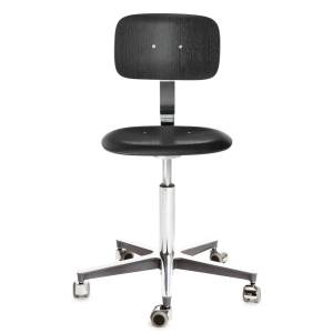Bürostuhl schwarz Atelier Stuhl Bürodrehstuhl, Embru, e_Stuhl Atelier Modell 2100