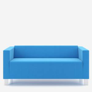 Loungesofa blau Lounge Sitzmöbel Nowy Styl, Studio Sofa