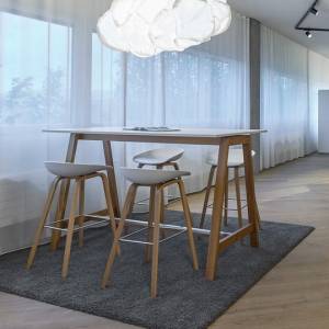 Stehtisch Holz Stehtische Konferenztisch Büro Echo Büromöbel Duna