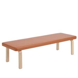 Holzbank Leder Bank Artek Bench 167