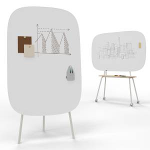 Schreibtafel Moderationstafel Cascando Pully Whiteboard