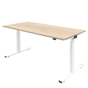 Höhenverstellbar Schreibtisch weiss Bürotisch höhenverstellbar Bürotische Büro Febrü Active Smove