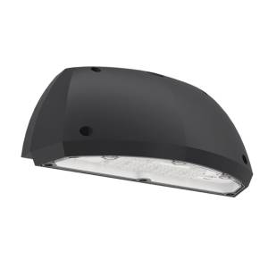 LED Wandleuchte schwarz Wandleuchten Glamox Luxo O21-W