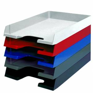 Tischaufsätze/Papier- und CD-Ablagen, Biella, Biella Briefkorb Parat-Plast
