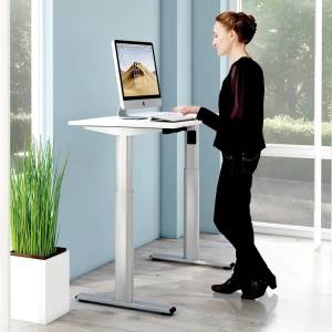 höhenverstellbarer Schreibtisch Bürotisch höhenverstellbar Kerkmann Steh-/Sitztisch Move 1 eco
