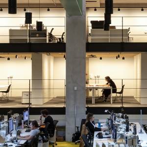 Planung - Lichtplanung Beleuchtungsprojekte ERCO Leuchten Bürobeleuchtung – AHMM London