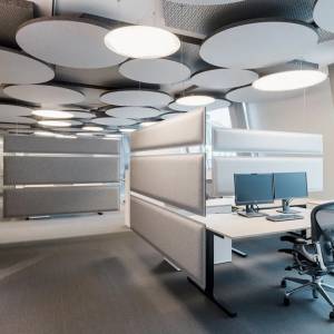 Stellwand Büro Zurbuchen Akustik Trennwand