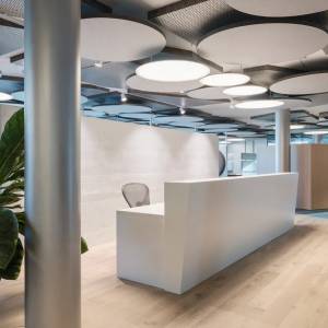 Reception weiss Empfangstheken Büro, Zurbuchen, Empfangstheke